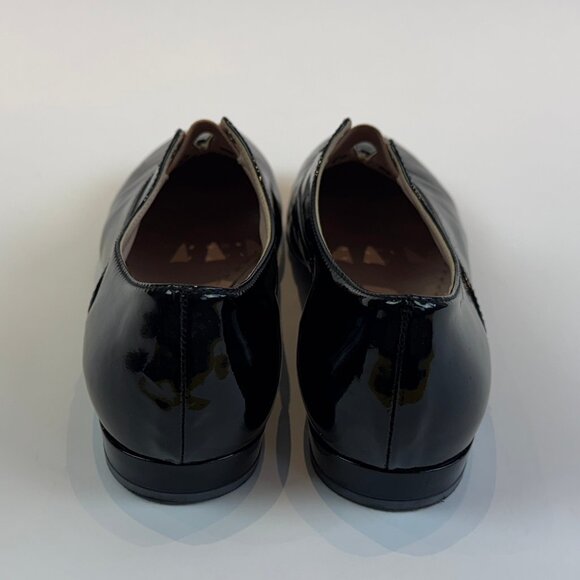 Miu Miu Black Patent Leather Oxfords, EU 40.5 - Picture 2 of 13